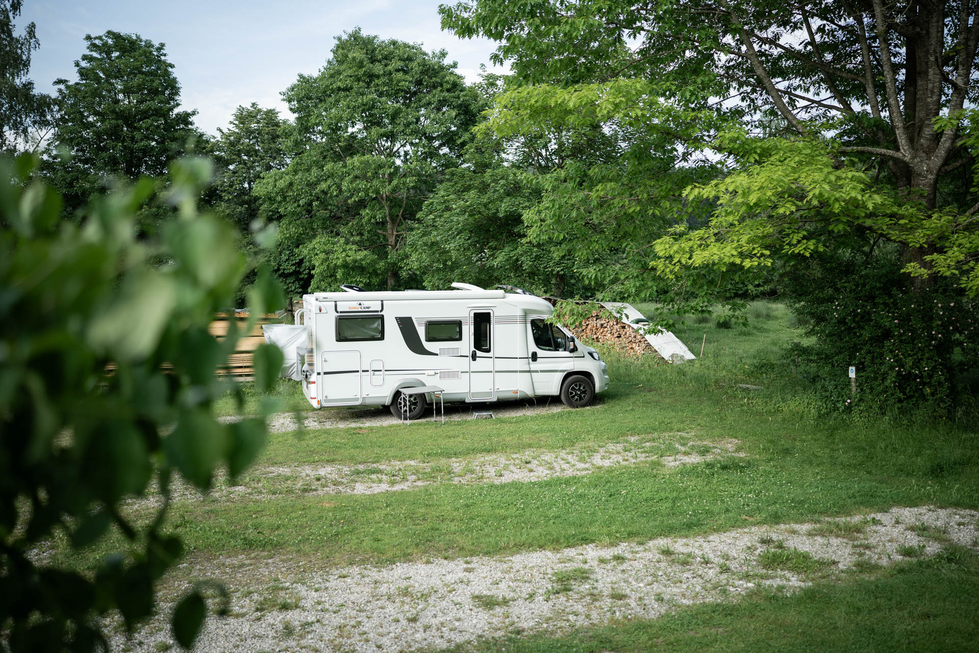 NEU.LAND. Pilotbetrieb Filser Wohnmobilstellplatz