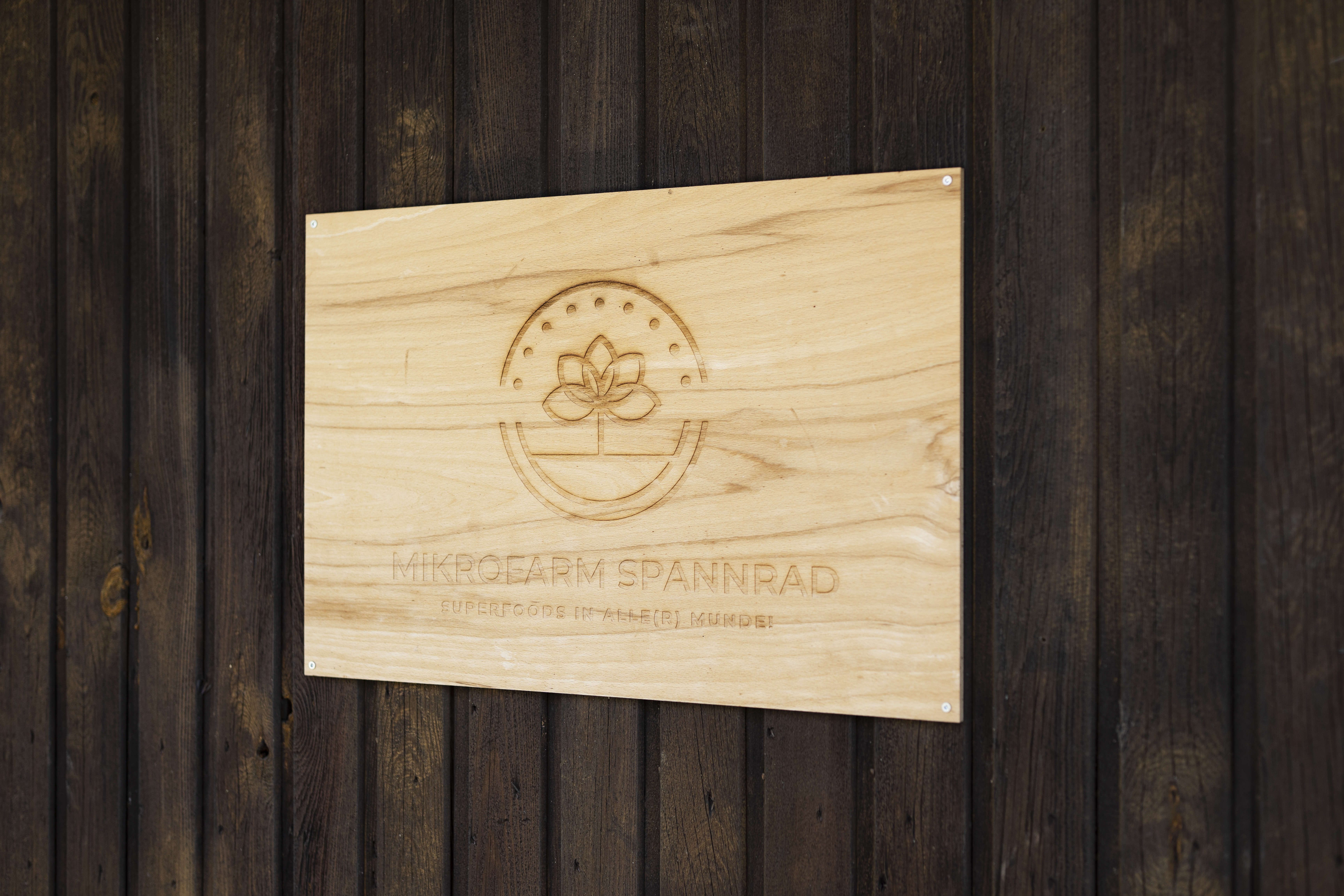 NEU.LAND. Pilotbetrieb Spannrad Logo