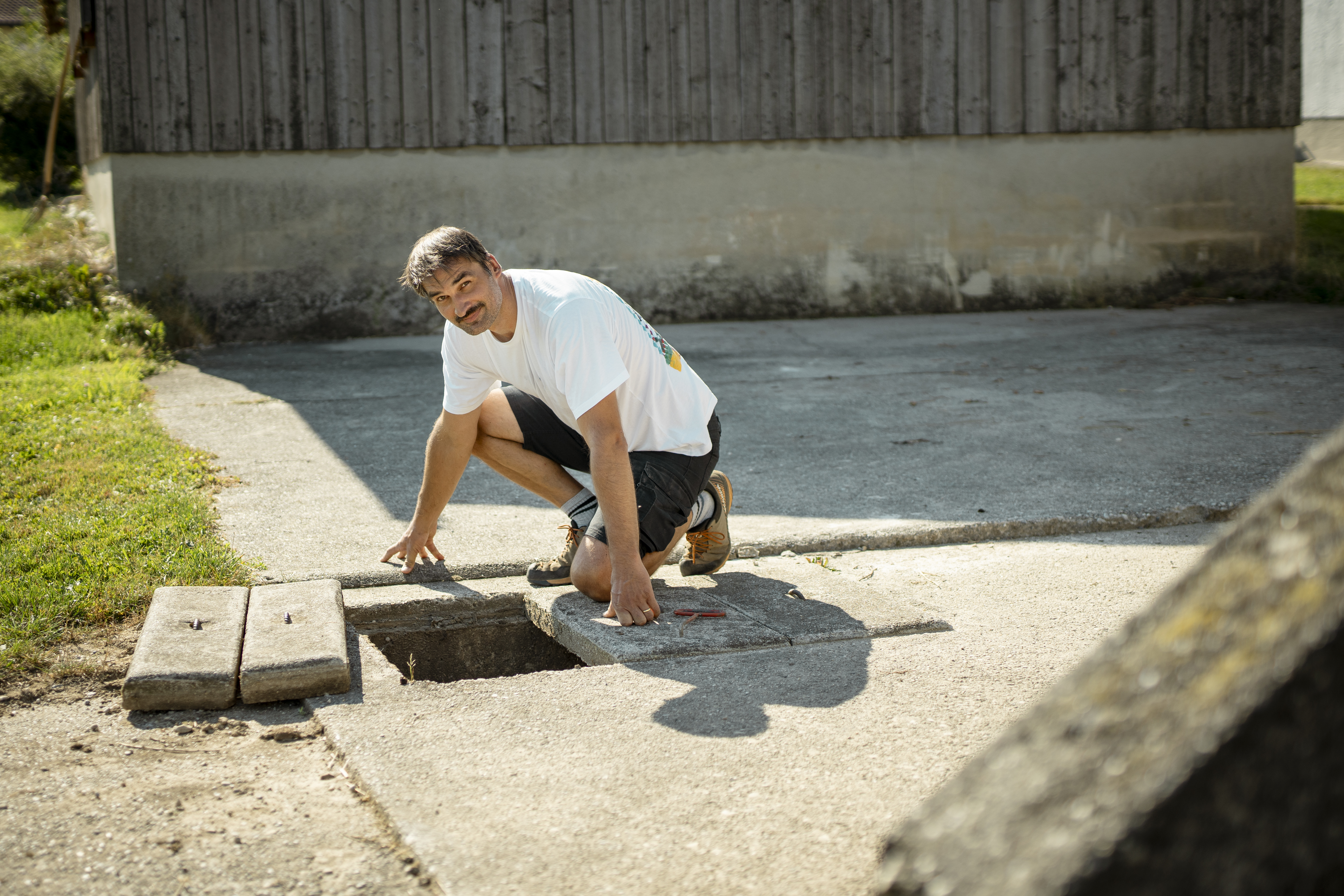 Pilotbetrieb Sigl-Mittermaier Güllegrube