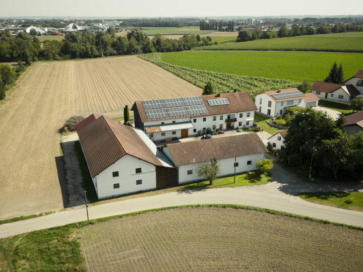 Luftbild Pilotbetrieb Sigl-Mittermaier