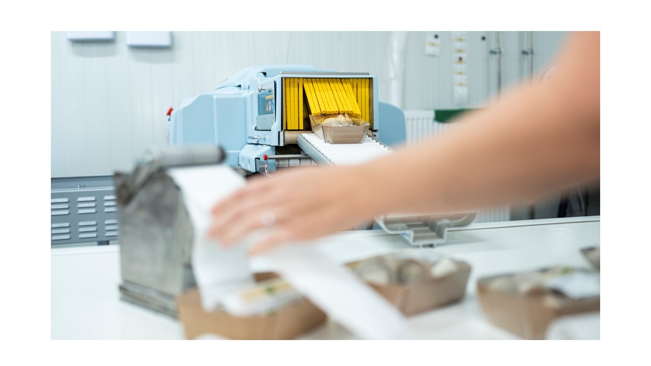 Rottaler Edelpilze Abpackmaschine